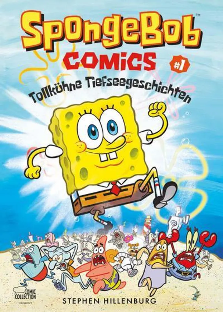 Bande Dessinée SpongeBob Comics Album Illustré de 112 Pages Egmont
