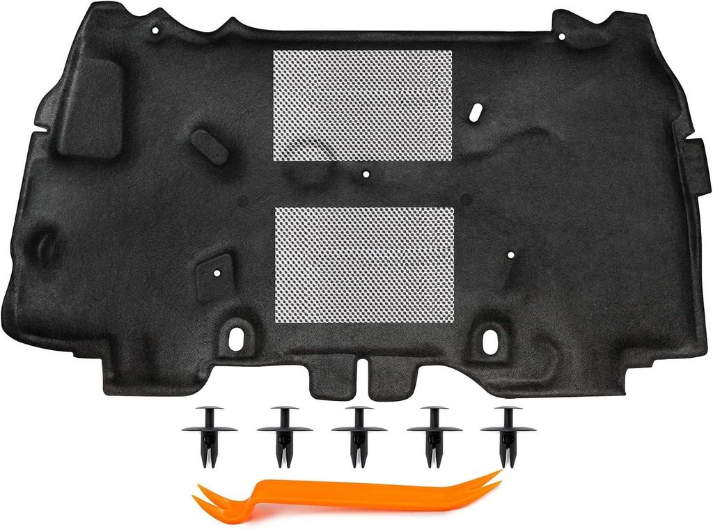 Isolation de capot avec clips JEEP WRANGLER JK 2007-2018 Image du produit 