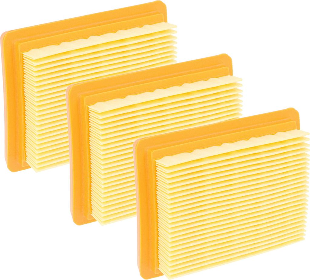 vhbw Filter Set kompatibel mit Stihl BT121, BT121Z, FR450, FR350, BT120, BT120C, BT130 Erdbohrer oder Freischneider, 8,8 x 7,1 x 2,5 cm Luftfilter