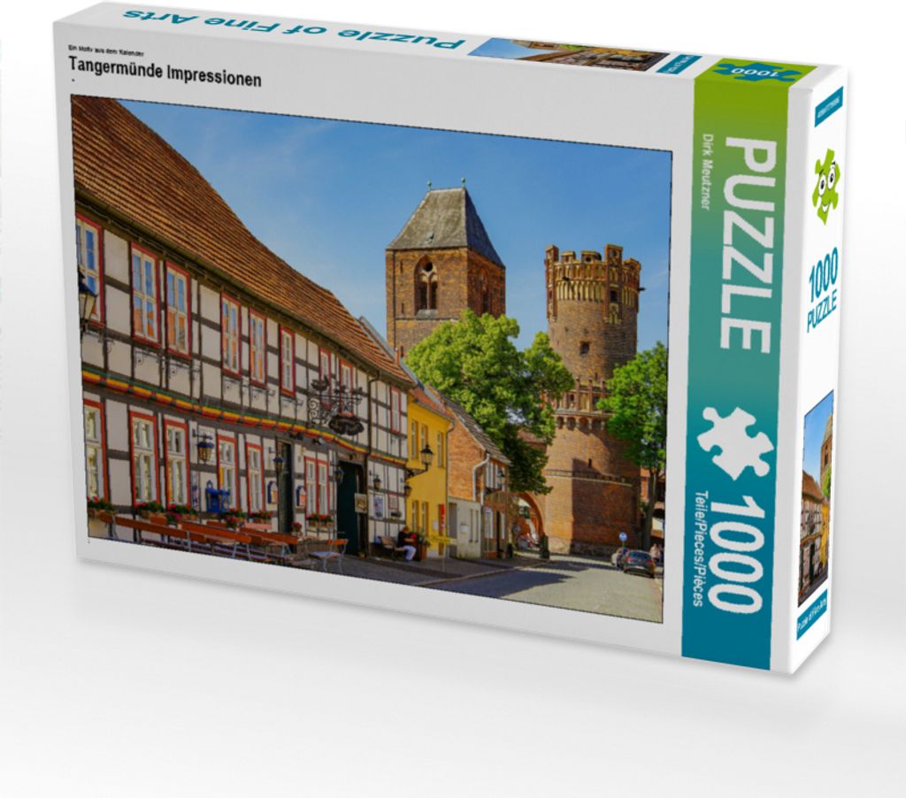 CALVENDO Puzzle Ein Motiv aus dem Kalender Tangermünde Impressionen | 1000 Teile Lege-Größe 64x48cm Foto-Puzzle für glückliche Stunden
