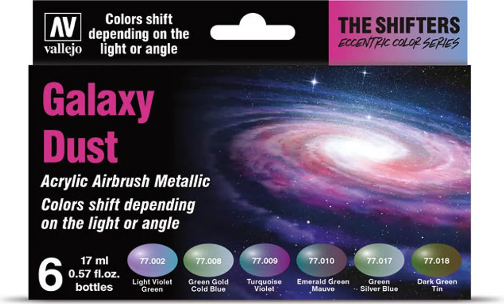 Peinture Vallejo 777092 Poussière de Galaxie pour Maquettes Sci-Fi 32ml