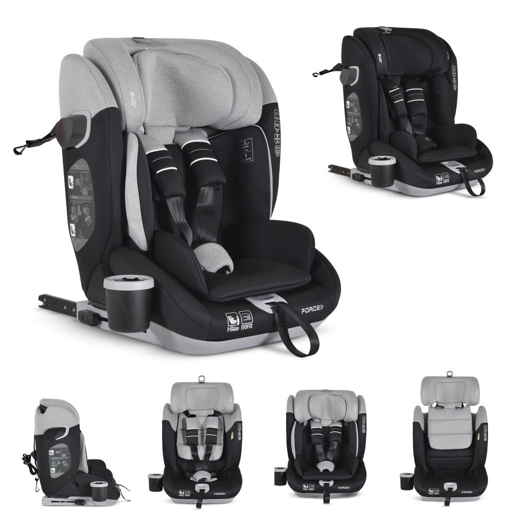 Cangaroo Autositz Force Grey Isofix 76-150 cm i-Size 111407