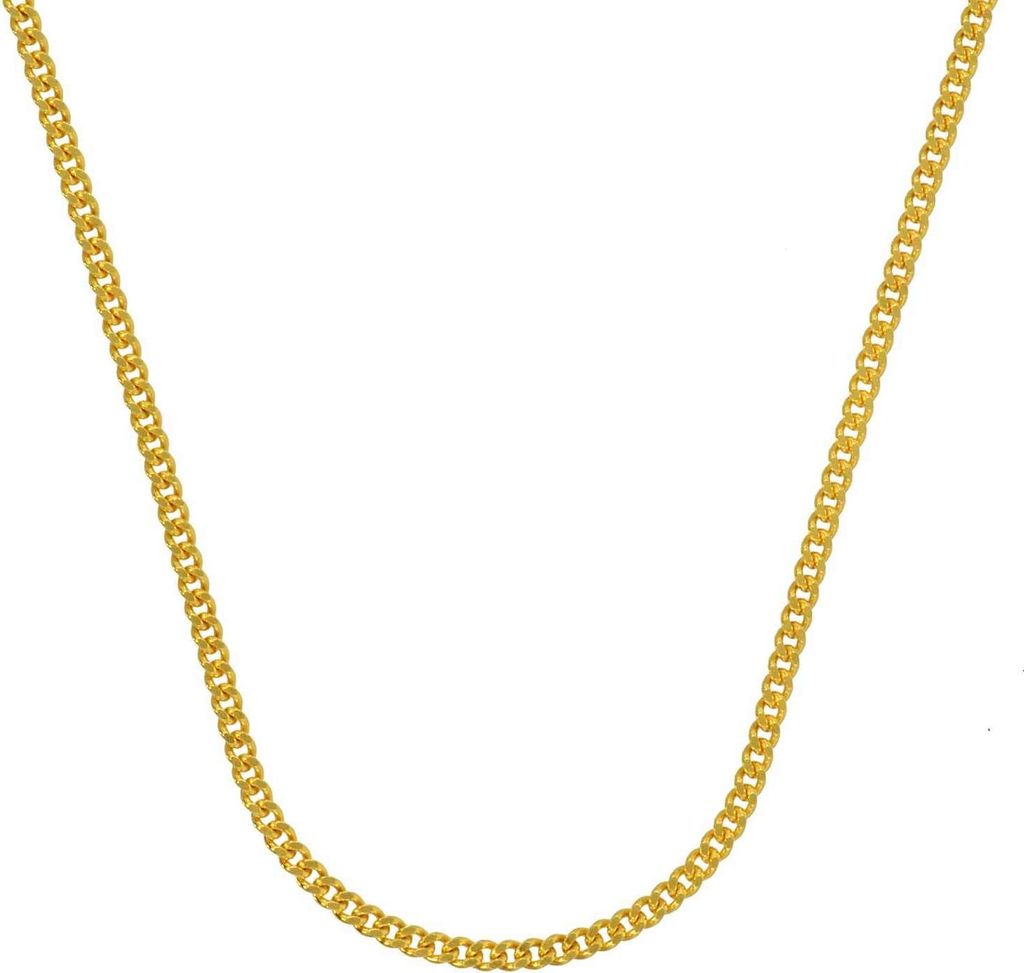 Goldkette Panzerkette Länge 60cm - Breite 1,4mm - 333-8 Produktbild 