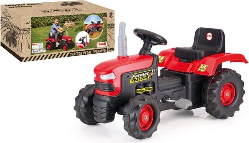 Dolu kinder Tractor Pedaal Bediend Image du produit 