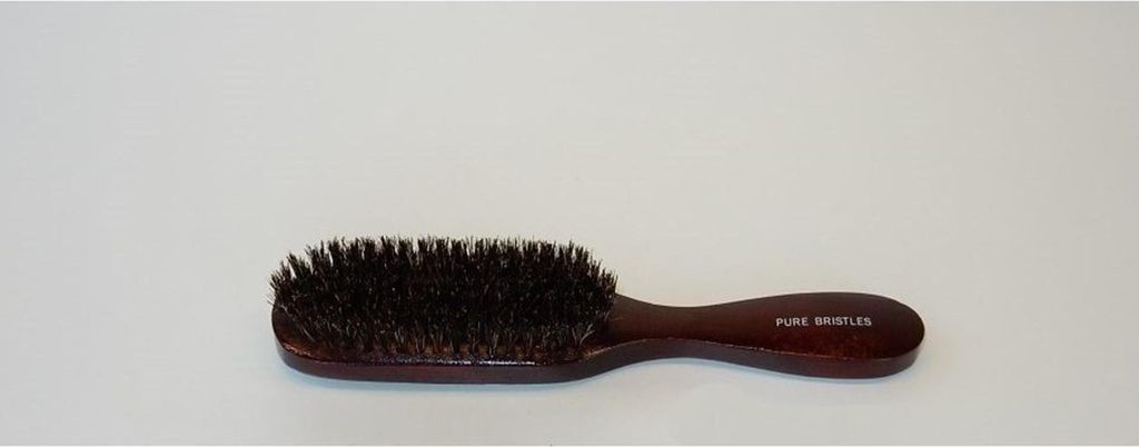 Haarbürste schwarz rein 21x4 cm