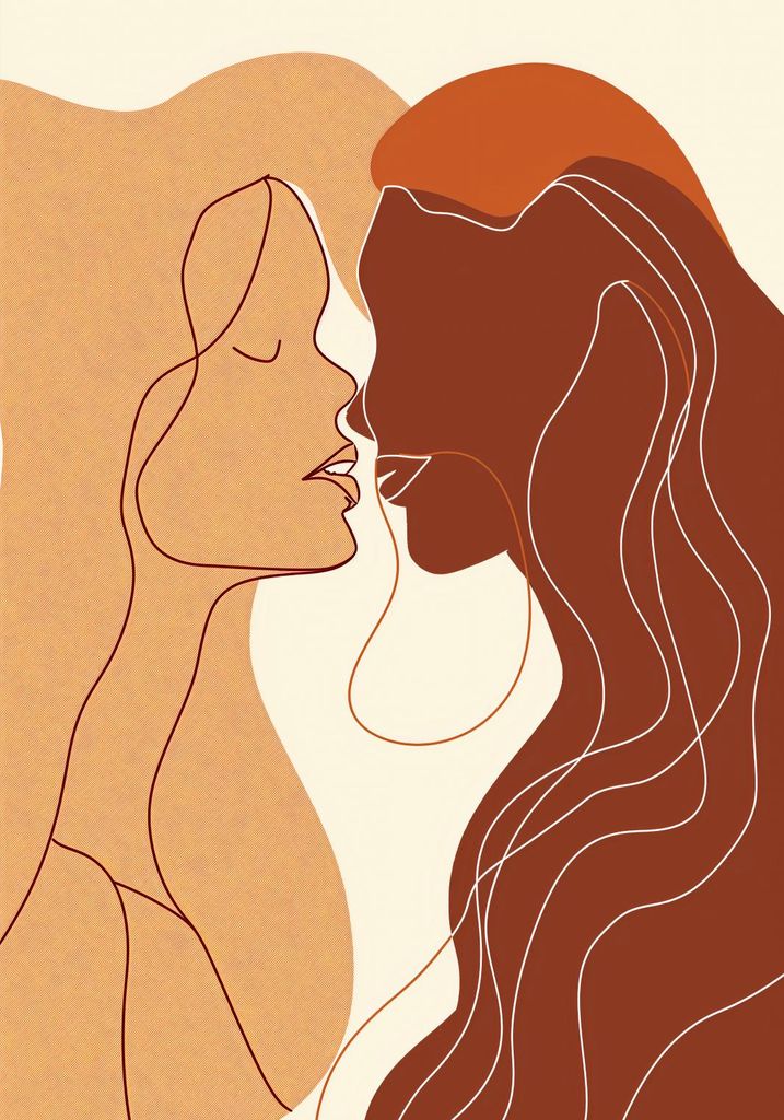 Plakat 70x100cm Sinnlichkeit Synthese