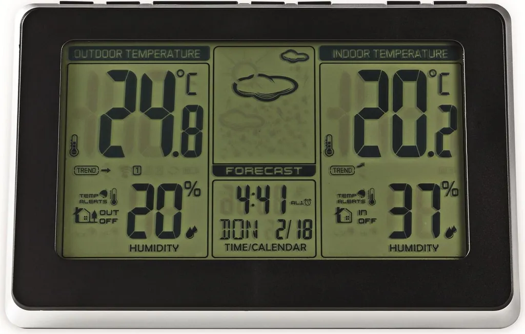 Station météo Nedis WEST400BK pour éviter l'humidité et les moisissures