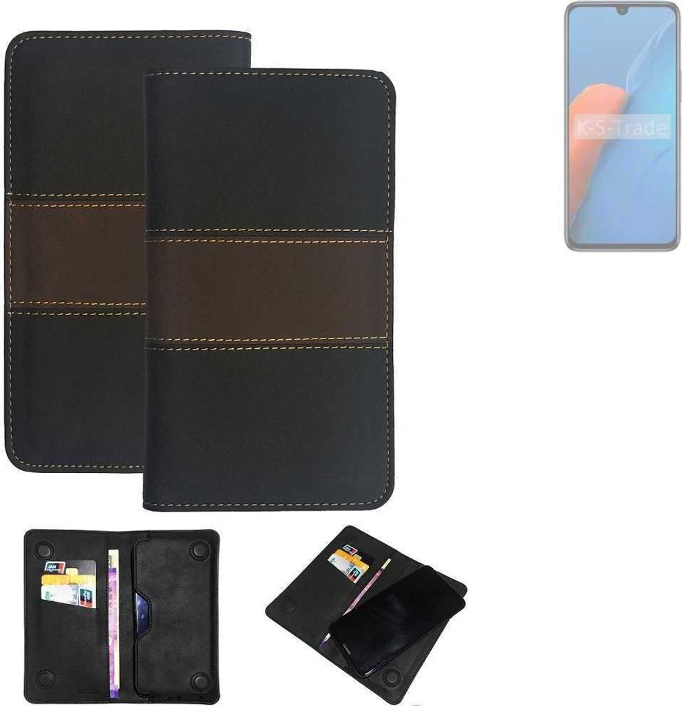 K-S-Trade Hülle Handyhülle kompatibel mit Infinix Note 12i 2022 Schutzhülle Walletcase Bookstyle Tasche Schutz Case Handytasche Wallet Cover
