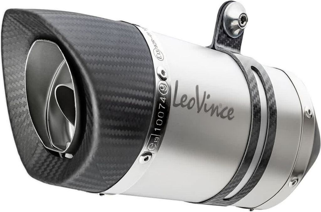 Marmitta slip-on LeoVince LV Pro acciaio inox omologata per Immagine del prodotto 