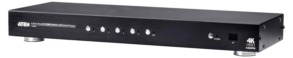 Aten VS482B VS482B Switch HDMI 4 porte True 4K con doppia Immagine del prodotto 
