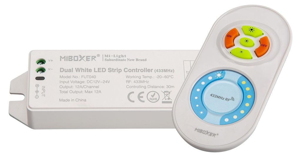 Milight LED Funk Controller TunableWhite CCT 12V/24V DC 12A Produktbild 