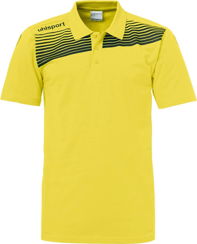 uhlsport Liga 2.0 polo giallo lime/nero M Immagine del prodotto 