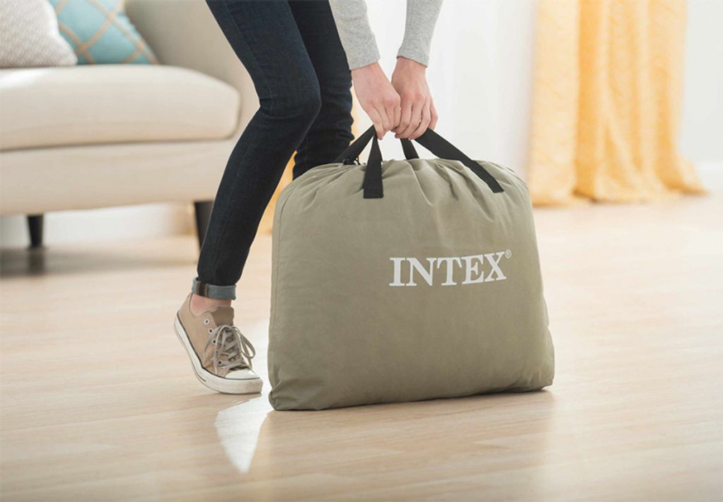 Intex Luftbett Comfort Plush High Rise Queen mit Pumpe Produktbild 15
