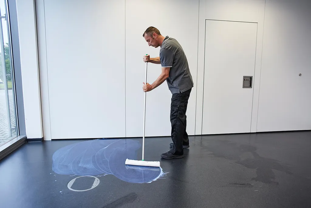 Unger WunderWachser Kit Complet 40cm avec Manche Long pour Soin du Bois - 6