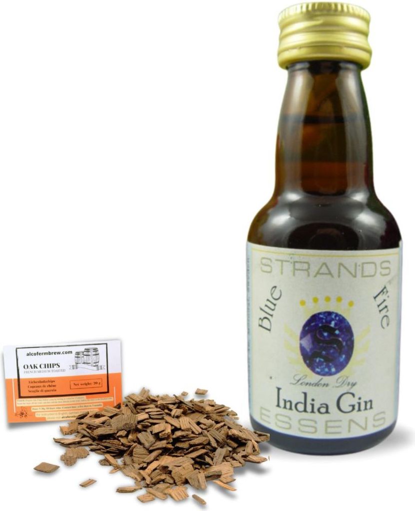 Blue India Gin Essenz 25ml – Wodka-Aroma, Aromaessenz, Wodka-Extrakt