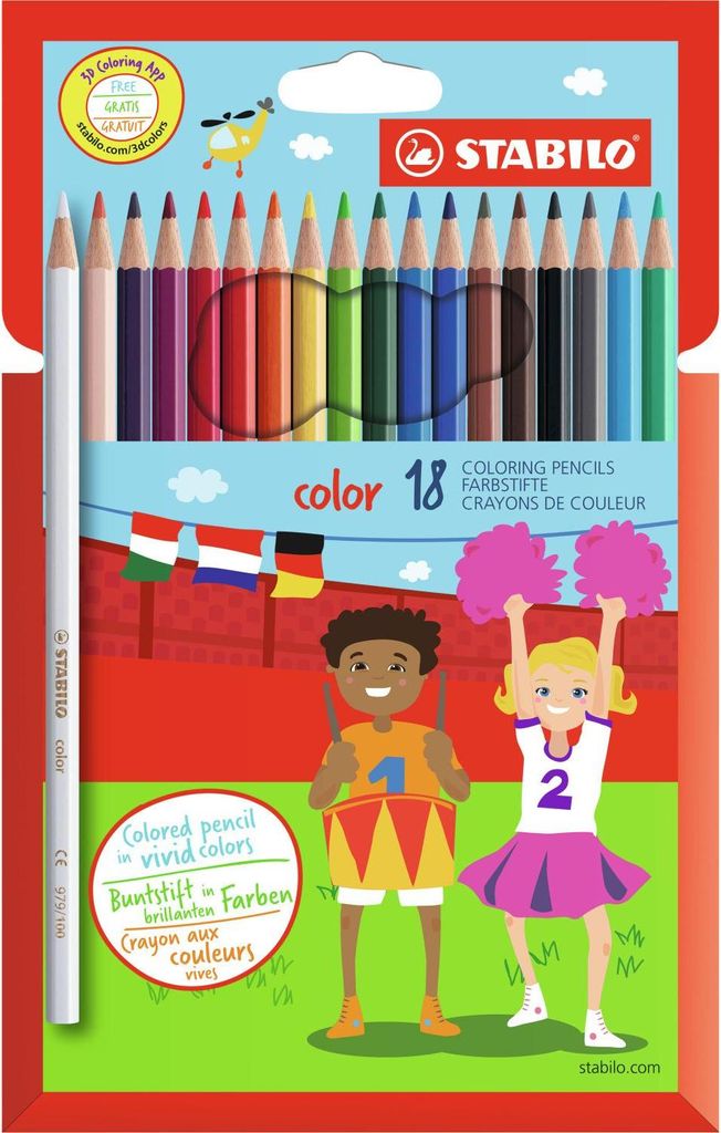 STABILO Color Mehrfarbig 18 Stück(e)