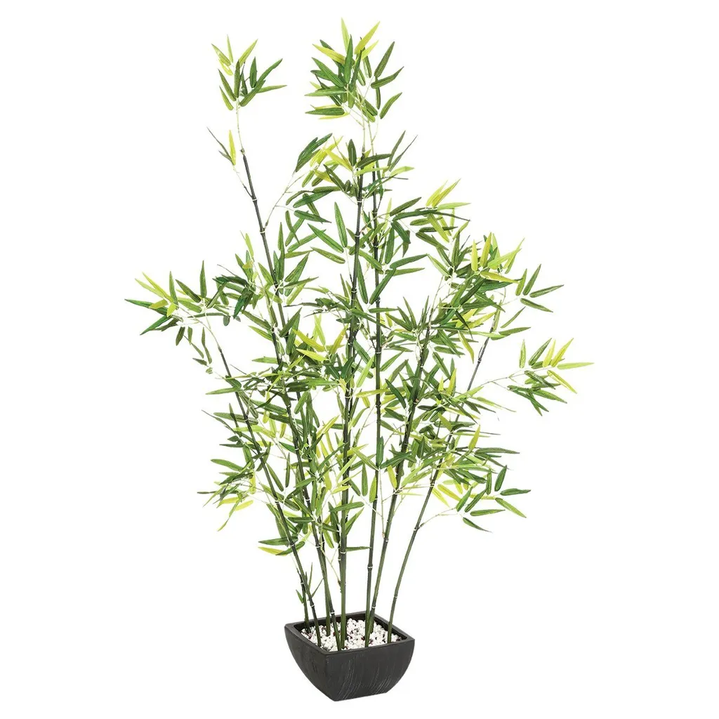 Bambou artificiel Atmosphera H122cm - Plante verte synthétique déco