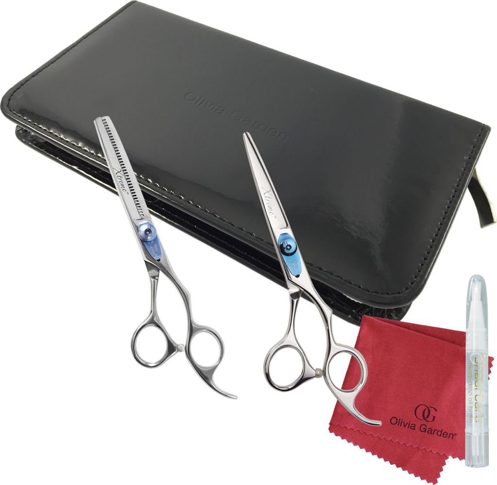 OLIVIA GARDEN Haarscheren Set Xtreme 5,75" Epilierschere Produktbild 