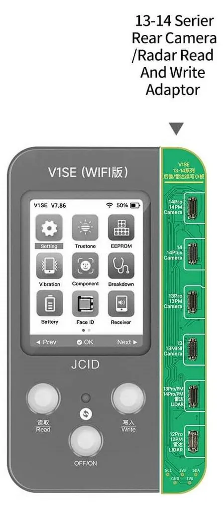 Module Lidar JC ID V1S E Wide Haute Précision iPhone 13 14 Pro Max AR