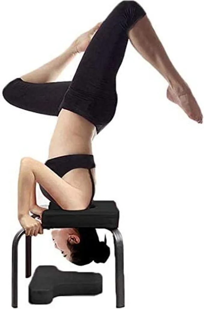 Tabouret de Yoga contre Douleurs Cervicales pour Posture Inversée