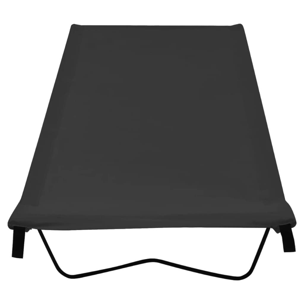 vidaXL Lettino da campeggio 180x60x19 cm Tessuto Oxford e Immagine del prodotto 