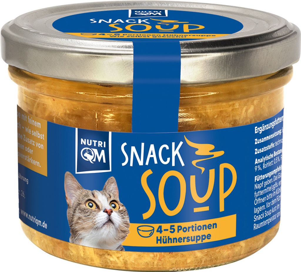 NutriQM Snack Soup Huhn 6 x 190 g Produktbild 
