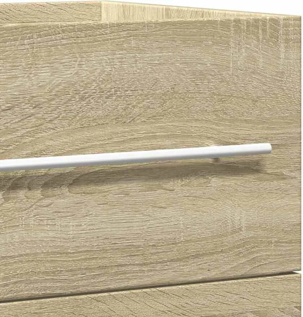 Mobile Sottolavabo Professionale 100x38,5x48 cm - Rovere Sonoma - 8