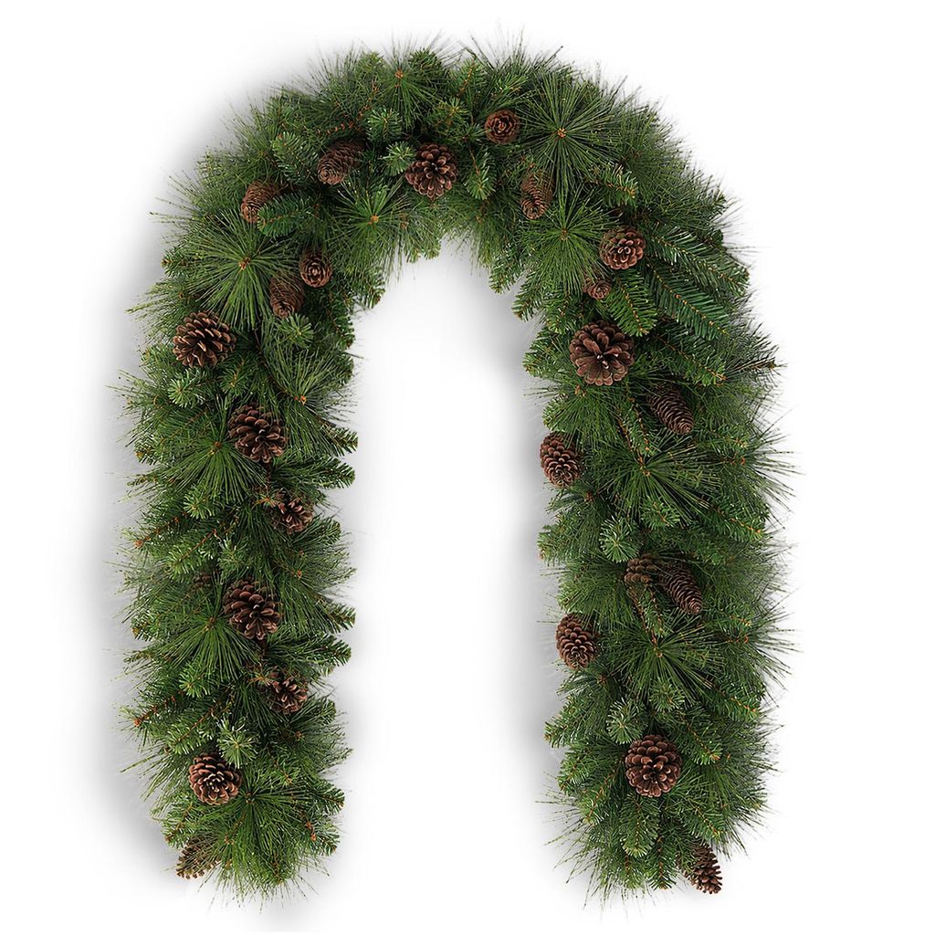 HOKEEPER Kerstkrans, 180 cm, met groene PVC-naalden en Productafbeelding 