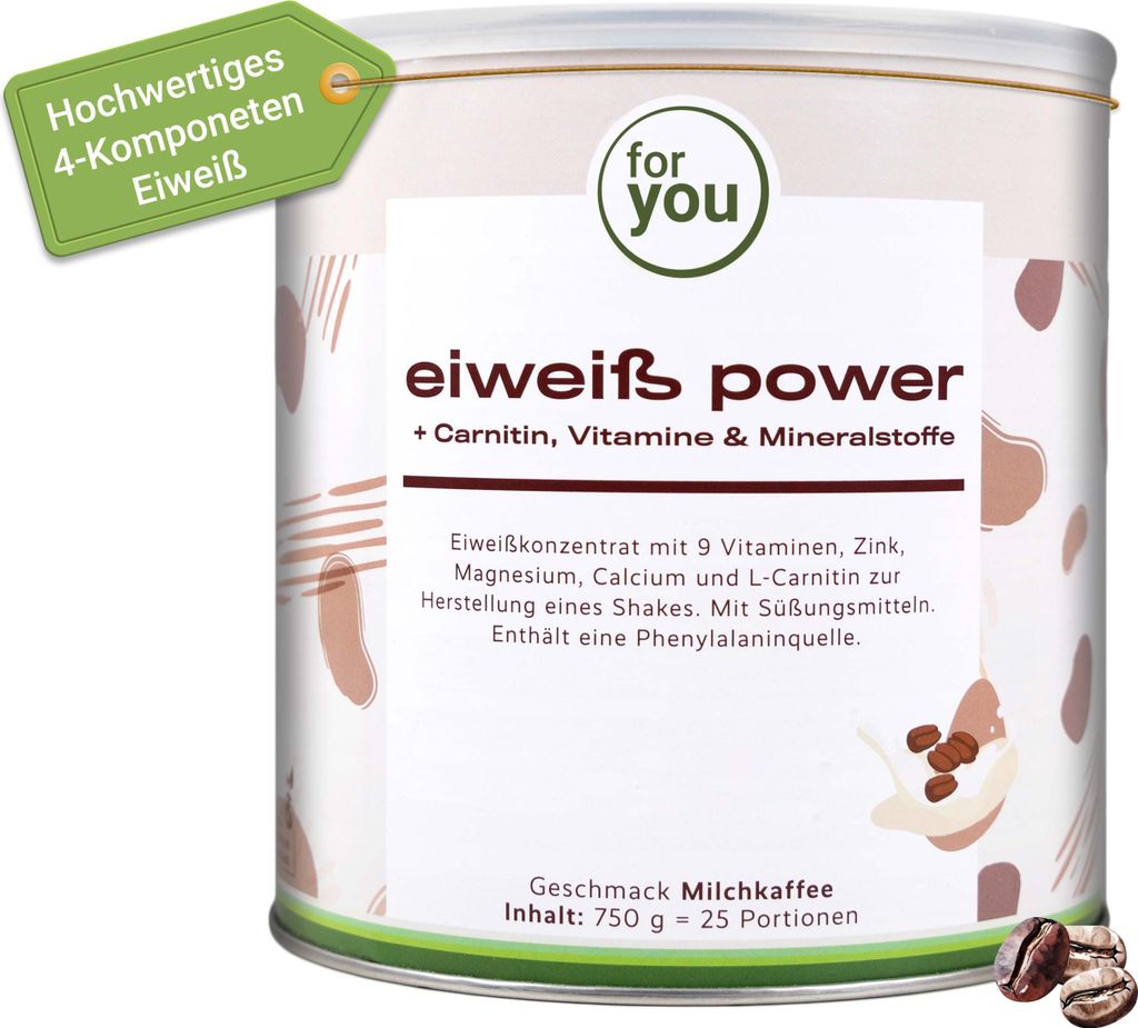 For You proteine in polvere per il latte 750 g Immagine del prodotto 