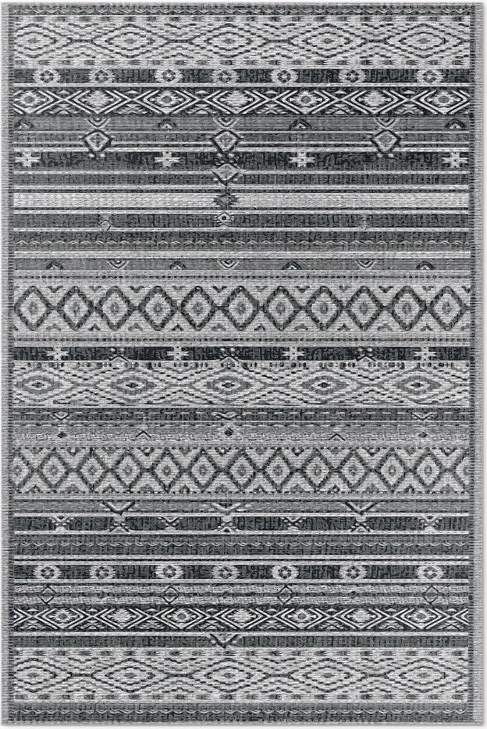 Textur Muster Nachahmung Stoff – Vinylteppich – 60x90 cm – Indoor Teppich – Flur – Pflegeleicht – Modern