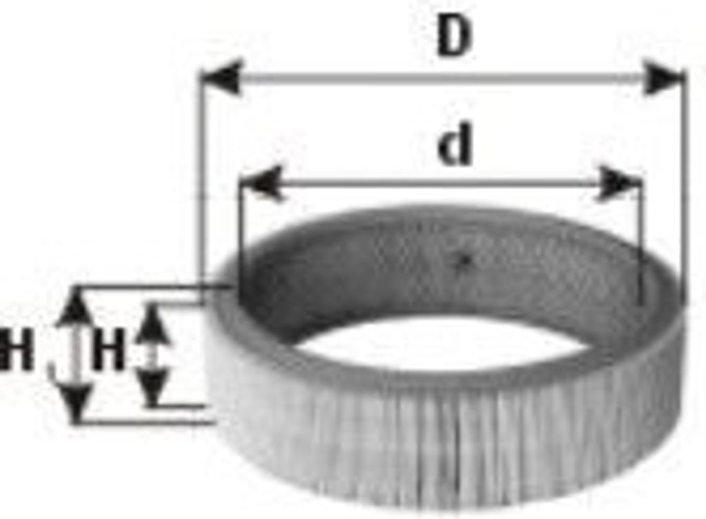 Luftfilter PZL Filters WA20350 für RENAULT CLIO II Produktbild 