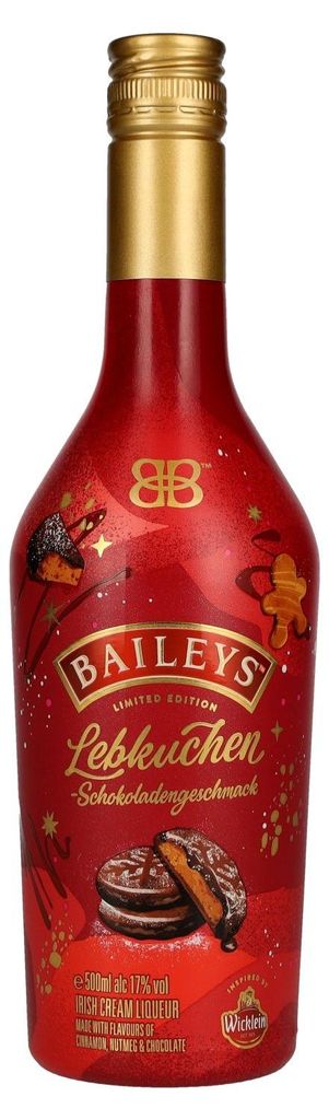 Baileys Lebkuchen Schokoladengeschmack Limited Edition 17% Image du produit 