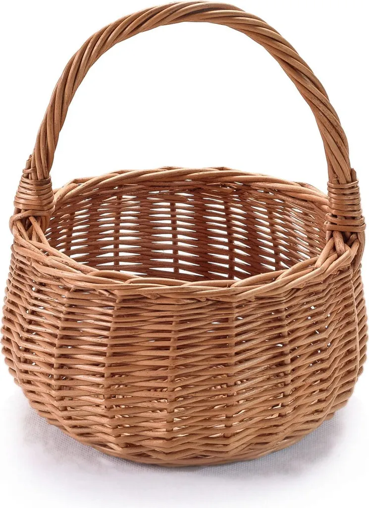 Panier Bolero 15 cm en Osier Tressé Main - Petit Vide-poche Artisanal
