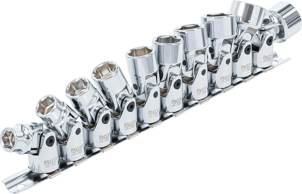 Douilles articulées 3/8 Pro Torque robustes en chrome vanadium BGS - 3
