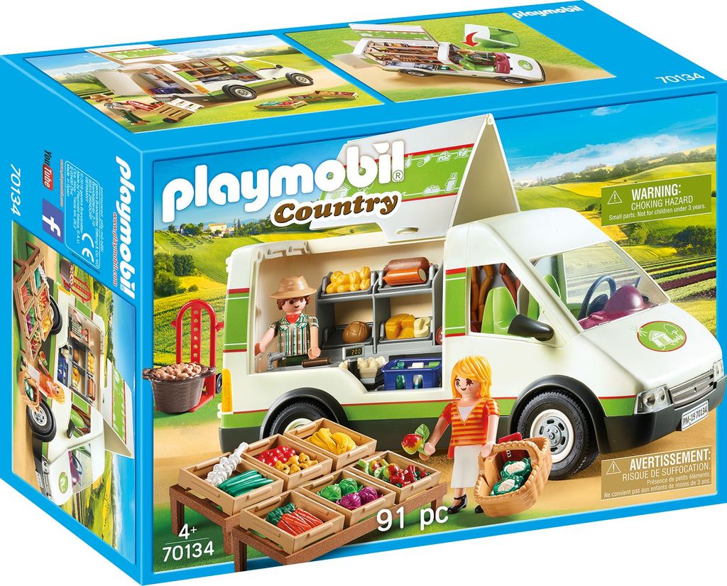 Playmobil Family Fun 9426 Fahrrad mit Eiswagen Spielzeug Spielset Ab 4 Jahren 