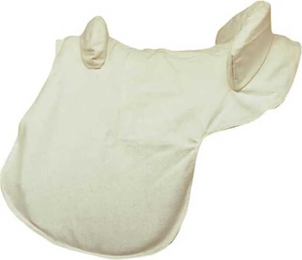 Housse de selle Ludomar Canva Trapío Beige pour selles plates de monte