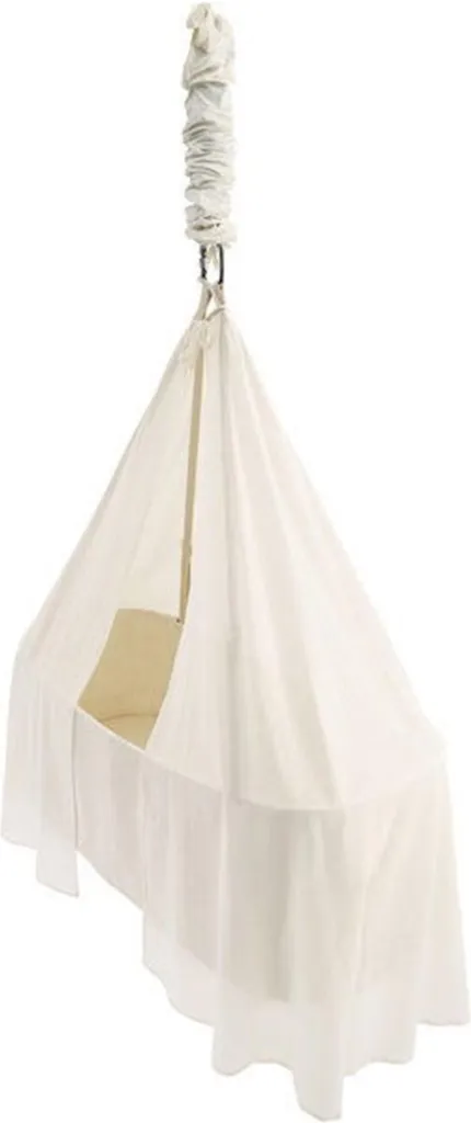Berceau Suspendu Anti-Coliques - Lit Bébé Naturel avec Auvent Apaisant