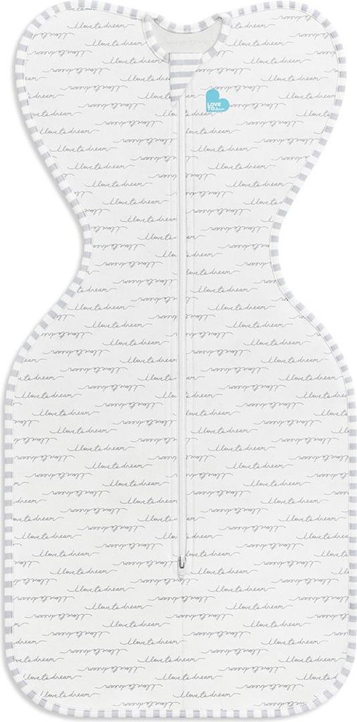 Love to Dream Swaddle Up Pucksack Weiß Träumer, 1,0T Medium (6-8,5kg)