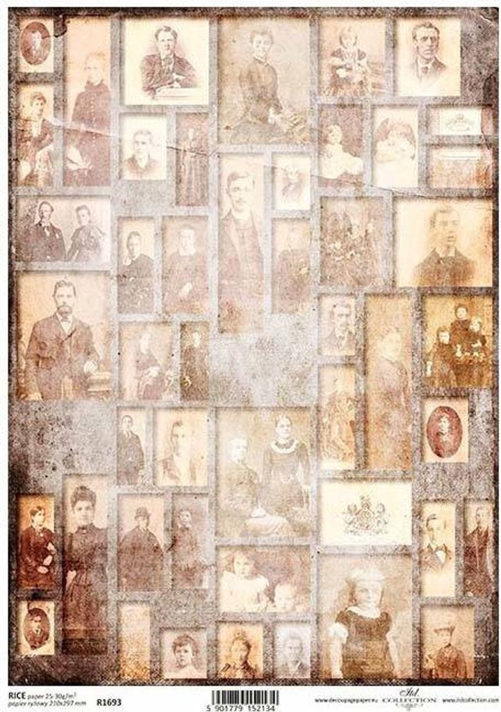 ITD Reispapier Decoupage Bastelpapier Softpapier Produktbild 