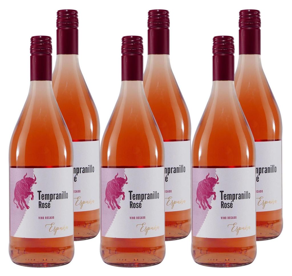 Tempranillo Vino Rosado -lieblich- (6 x 1,0L) Produktbild 