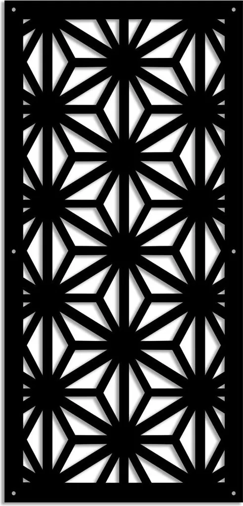 Arreda con RADIANT Pannello PVC Nero 73x148 | Atmosfera e Privacy