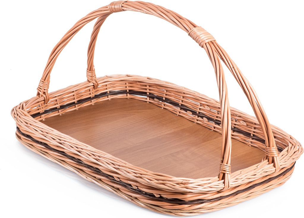 JIPRO® Tablett aus Weide Bakke I. - B 44 x T 30 x H Produktbild 