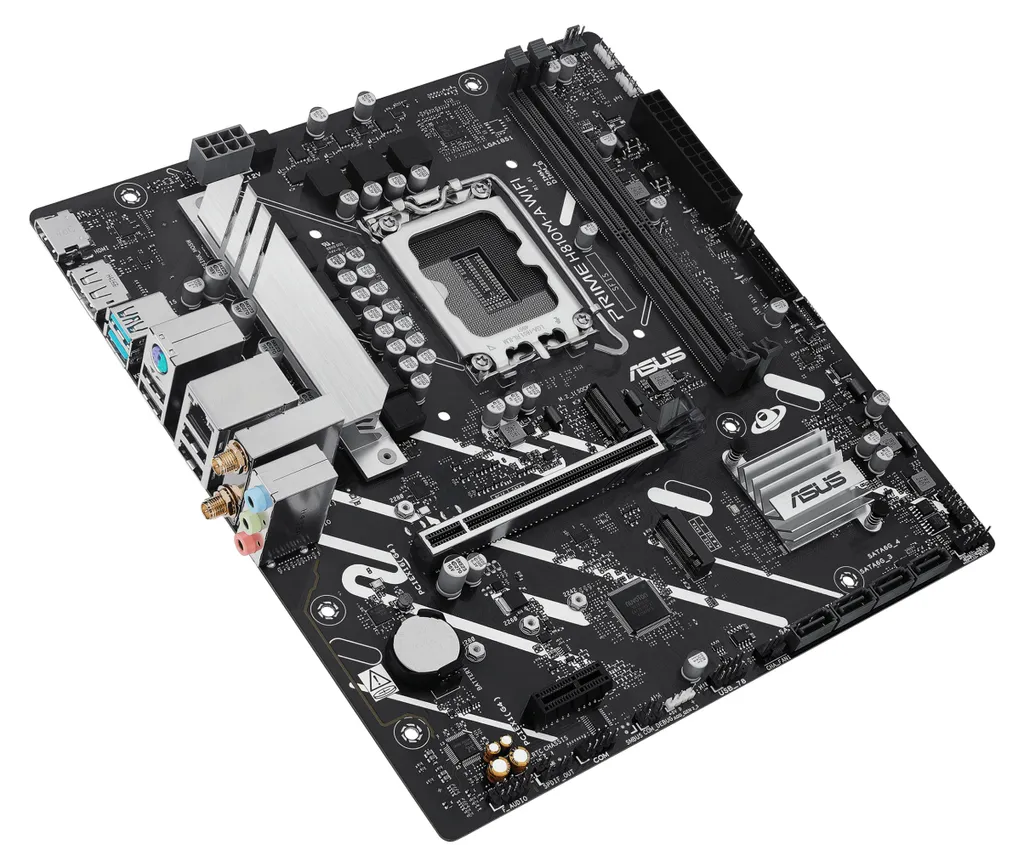 Carte mère ASUS PRIME H810M-A WIFI LGA1851 micro ATX pour PC durable