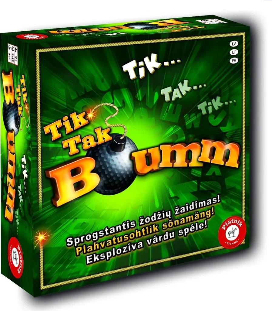Jeu de société Tik Tak Bomb Piatnik - Edition Multilingue Est/Lv/Lt