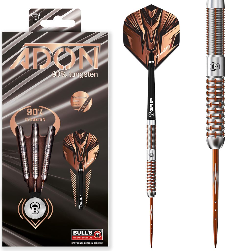 BULL'S Adon Steel Dart - 25g -- 1 Satz Produktbild 
