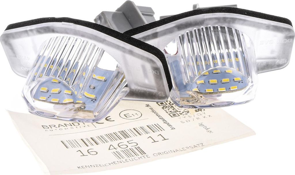 BRANDT AUTOMOTIVE Kennzeichenleuchten LED kompatibel mit Honda Civic IX Coupe Lim. 12-15 CR-V III RE 07-11 Odyssey IV 08-17 CR-V IV RM 12-16 Fit I ...