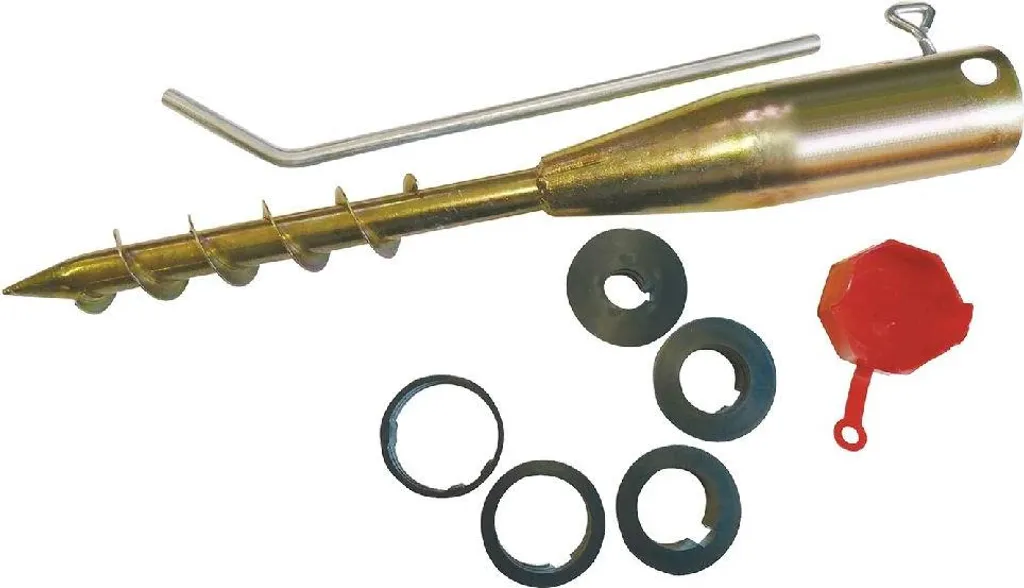 Umefa Parasolboor mèche à tarière 8 pièces en cuivre 56cm x 68mm