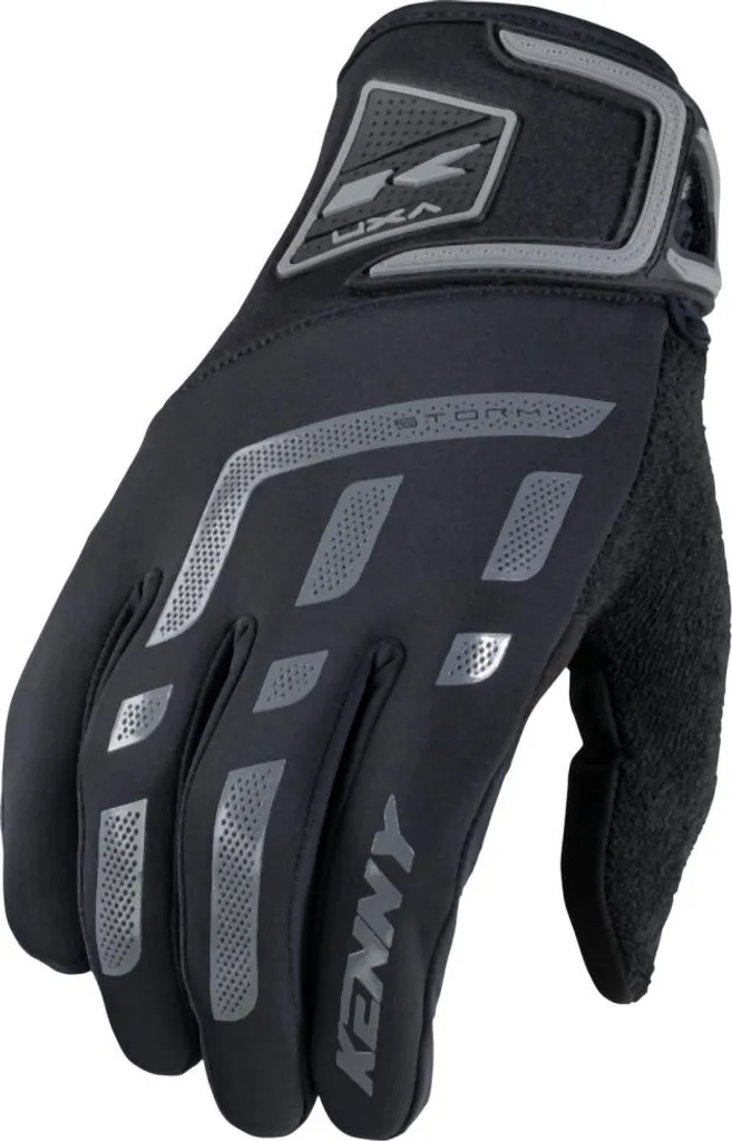 Gants de protection Motocross et Enduro Kenny Storm Noir Taille XS