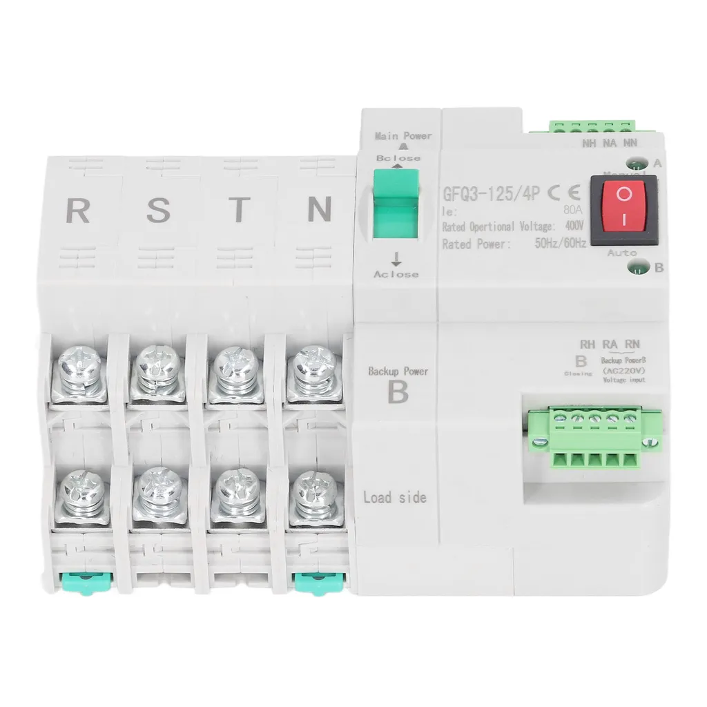 Inverseur de source automatique double puissance 80A triphasé 400V - 4