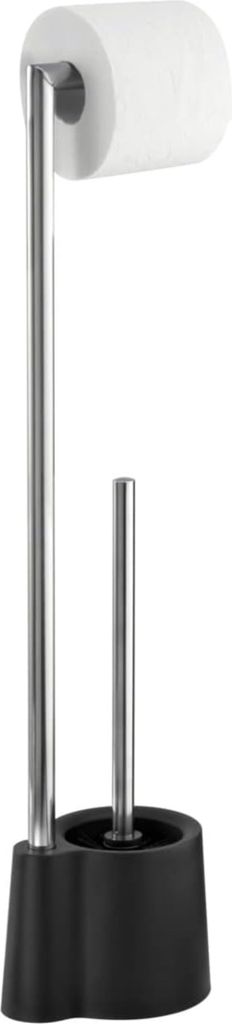 Wenko Stand WC-Garnitur Avola Schwarz Produktbild 3